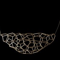 3D voronoi necklace - Thumbnail 3