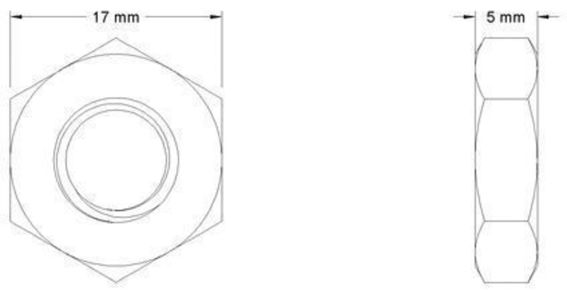 Metric M10 hex head screws and nuts collection - Pinshape
