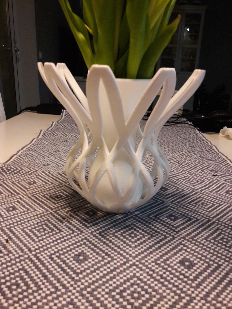 Vase - Intertwined flower
