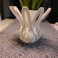 Small Vase - Intertwined flower 3D Printing 186570