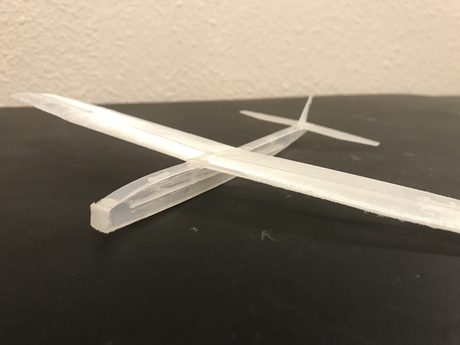 3D Printed Miniature Glider - Balsa Glider Style!!! 3D Print 186597