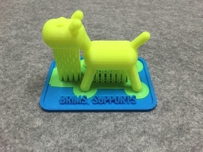 Brims & Supports for learning 3D printer 3D Print 186642
