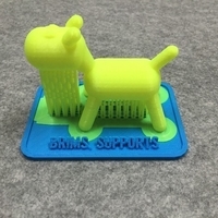 Brims & Supports for learning 3D printer - Thumbnail 1