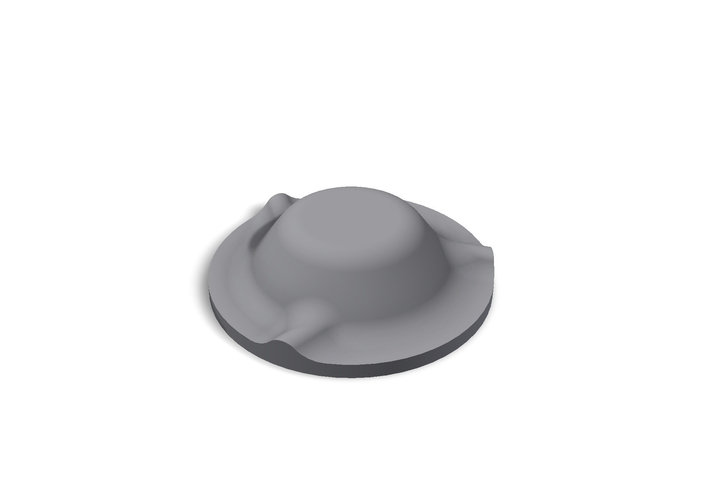 Mold for disposable ashtray 3D Print 186658