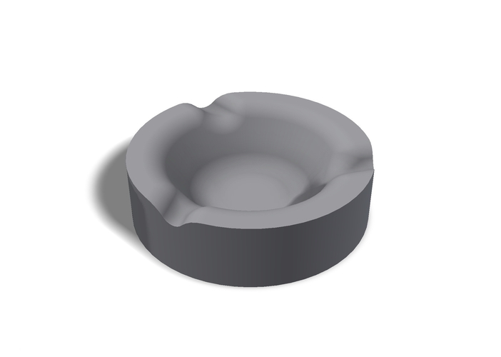 Mold for disposable ashtray 3D Print 186659