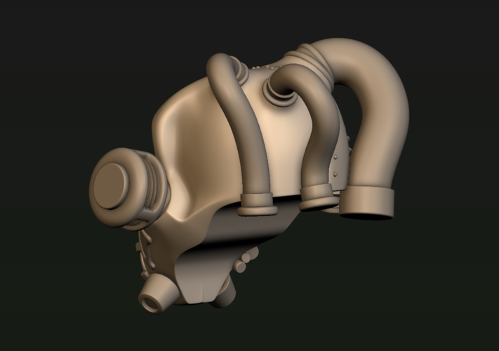 Power Armor Helmet 3D Print 186675