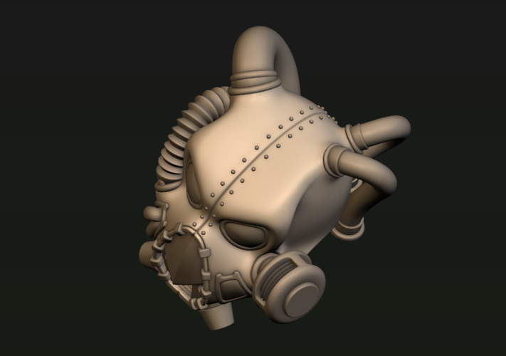 Power Armor Helmet 3D Print 186680