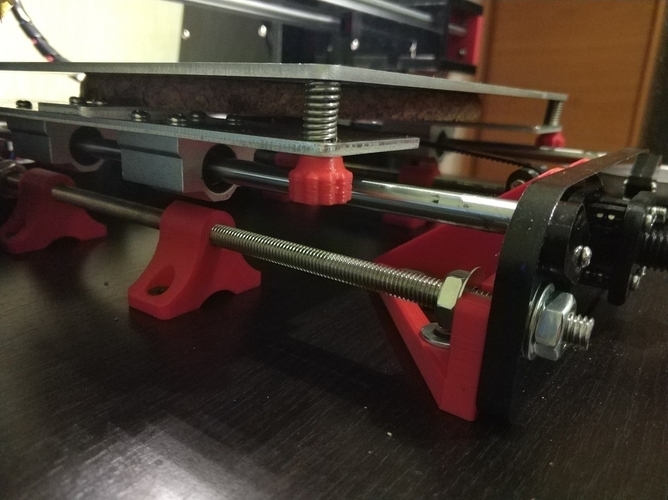 M3 nut Knob (Alternative for Anet A6) 3D Print 186909