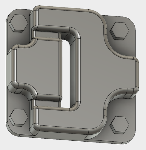Door hinges for Traxxas TRX-4 body 3D Print 186951