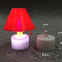 Mini Stand with LED candle - Thumbnail 2