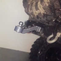  Trailer Hitch for Traxxas TRX4 Defender D110 Body RC - Thumbnail 2