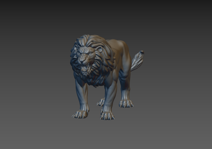 Lion 3D Print 187136