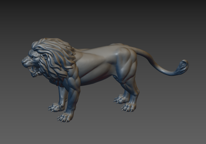 Lion 3D Print 187138