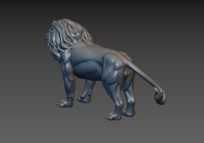 Lion 3D Print 187139