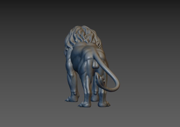 Lion 3D Print 187140
