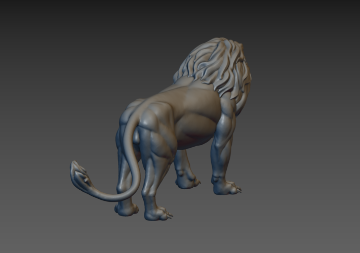 Lion 3D Print 187141