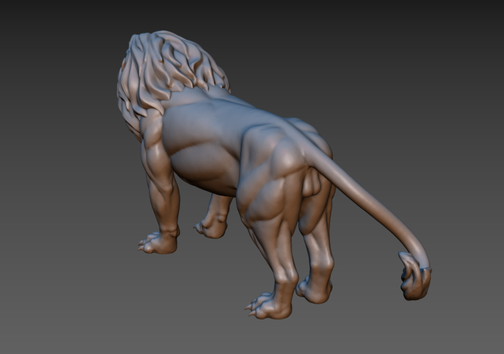 Lion 3D Print 187147