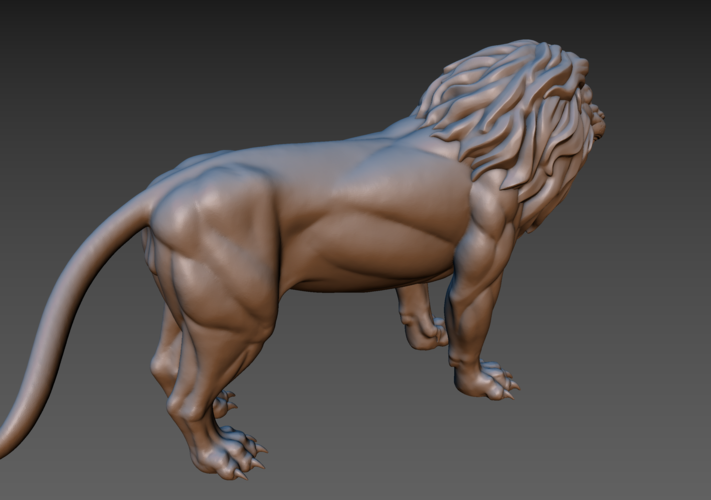 Lion 3D Print 187148