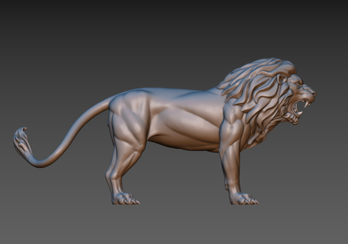 Lion 3D Print 187153