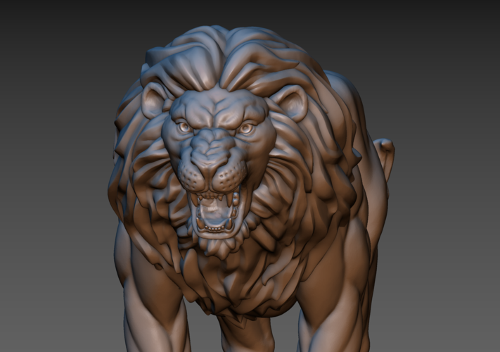 Lion 3D Print 187156