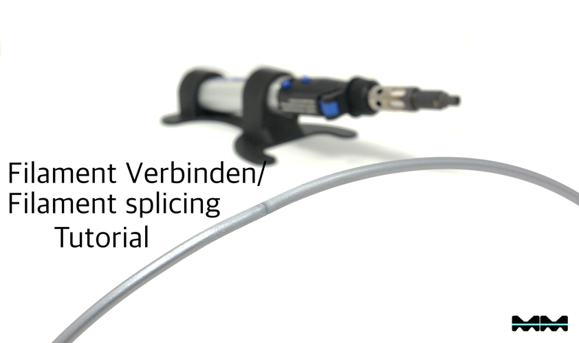 Filament verbinden/ Filament splicing Tutorial 3D Print 187186