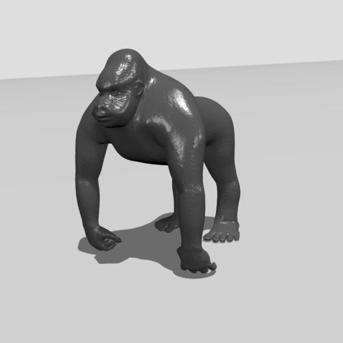 Gorilla 3D Print 187190