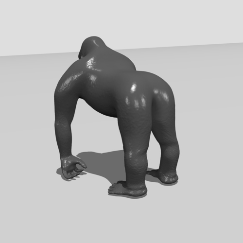Gorilla 3D Print 187192