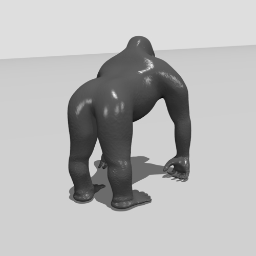 Gorilla 3D Print 187193