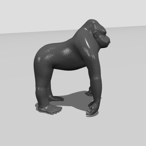 Gorilla 3D Print 187194