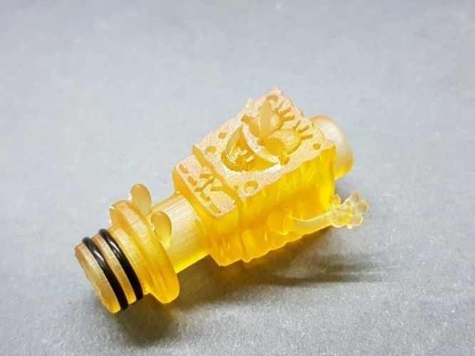 drip tip 510 spong bob  3D Print 187394