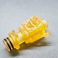 Small drip tip 510 spong bob  3D Printing 187394