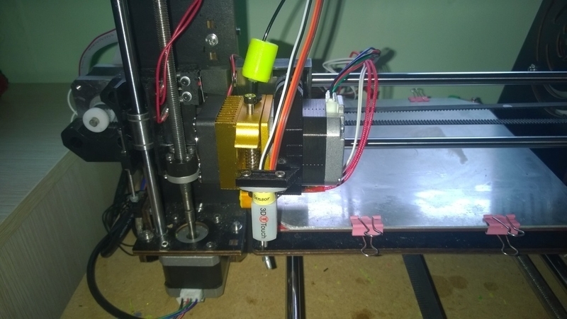 MK8 extruder carriage with 3D Touch bracket (CTC Prusa i3 DIY Cl