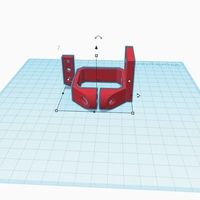 MK8 extruder carriage with 3D Touch bracket (CTC Prusa i3 DIY Cl - Thumbnail 2