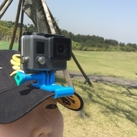 The connector of GoPro with a cap - Thumbnail 1