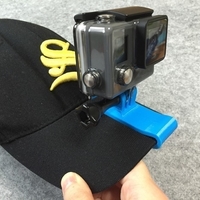 Small The connector of GoPro with a cap 3D Printing 187482