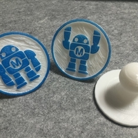 Maker faire robot (stamp) - Thumbnail 2