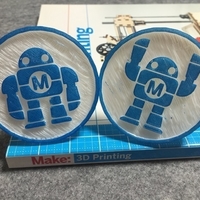 Maker faire robot (stamp) - Thumbnail 3