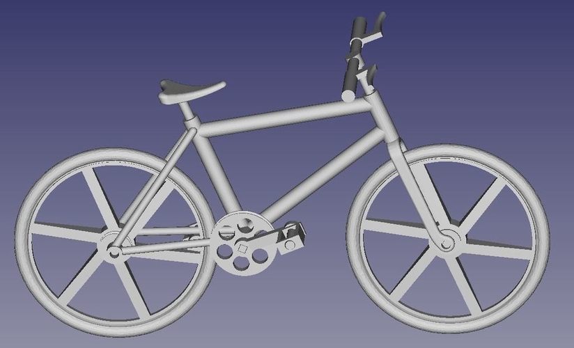 bicycle model 3D Print 187549