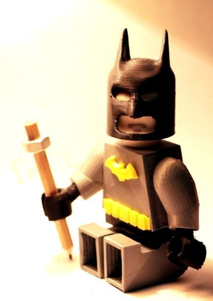 Lego - BatMan 3D model 3D printable