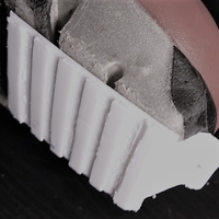 Ski shoe protector with holder for pole - Thumbnail 2