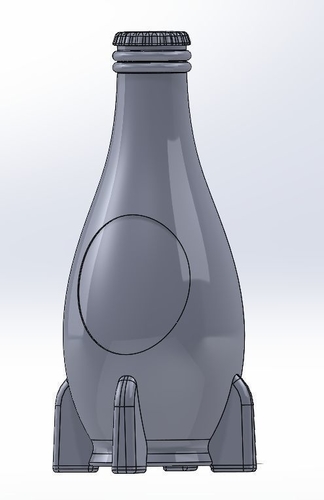 Nuka Cola Bottle 3D Print 187716