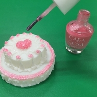 Plastic Wedding Cake = 3D Printed + 3D Pen - Thumbnail 3