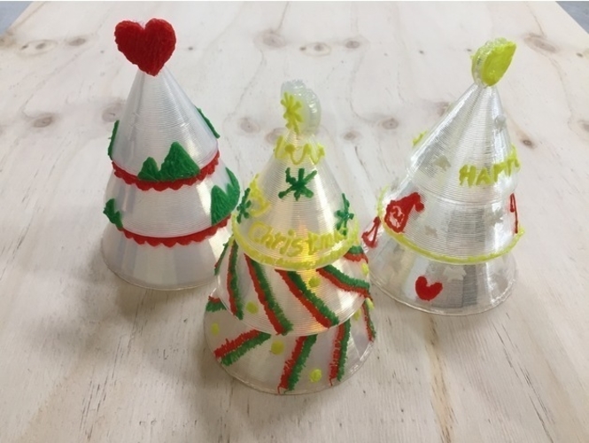 Christmas Mini Tree - 3D Printing & 3D Pen 3D Print 187782