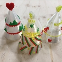 Christmas Mini Tree - 3D Printing & 3D Pen - Thumbnail 1