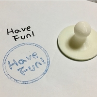 Have Fun Stamp ( Handwriting ) - Thumbnail 1