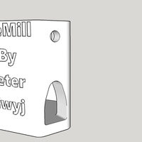 DreMill 3D printer to mill adapter with adjustable run out - Thumbnail 10