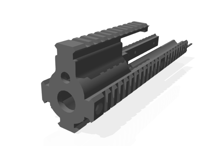 VFC Scar h gbb rail 3D Print 188019