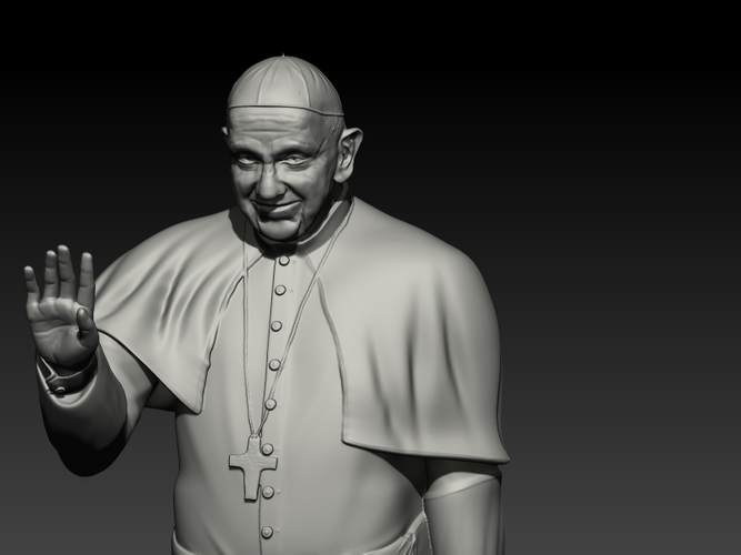 Pope Francis 3D Print 188025