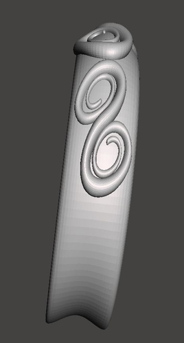 Spirals Ring 3D Print 188029