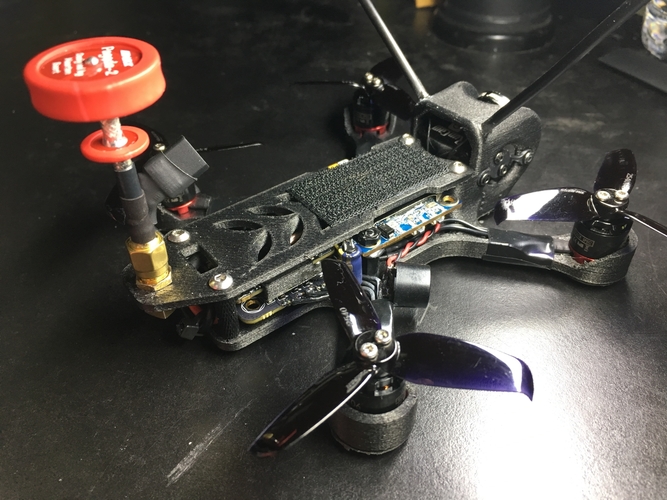 P13 mini-quad frame. 3D Print 188043